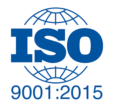 ISO 9001:2015 certification mark