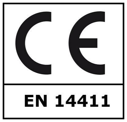 EN 14411 certification mark